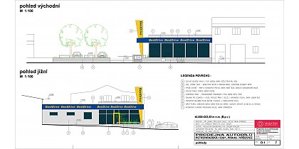 Prodejna autodílů, Petrohradská ulice, Praha – Vršovice