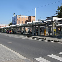 Úpravy přednádražního prostoru v Olomouci – I. a II. Etapa